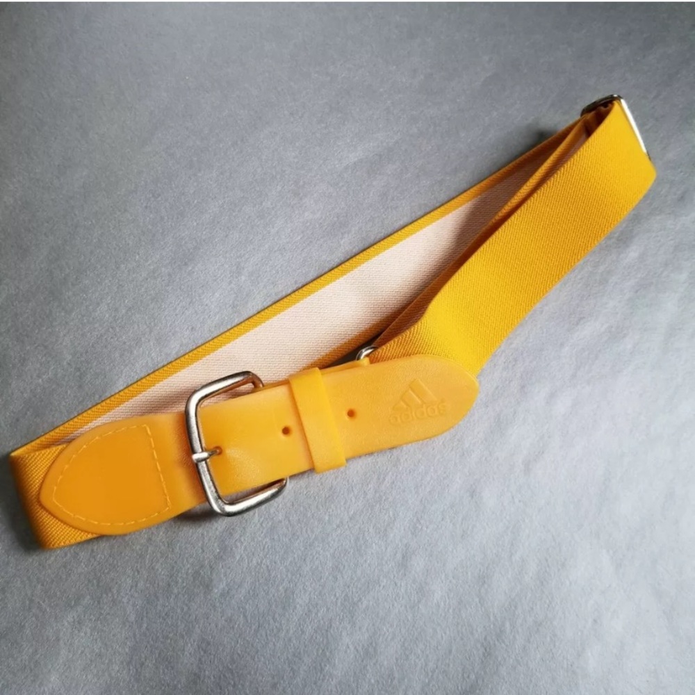 NWOT Adidas || Youth Belt Baseball Yellow - Picture 4 of 14